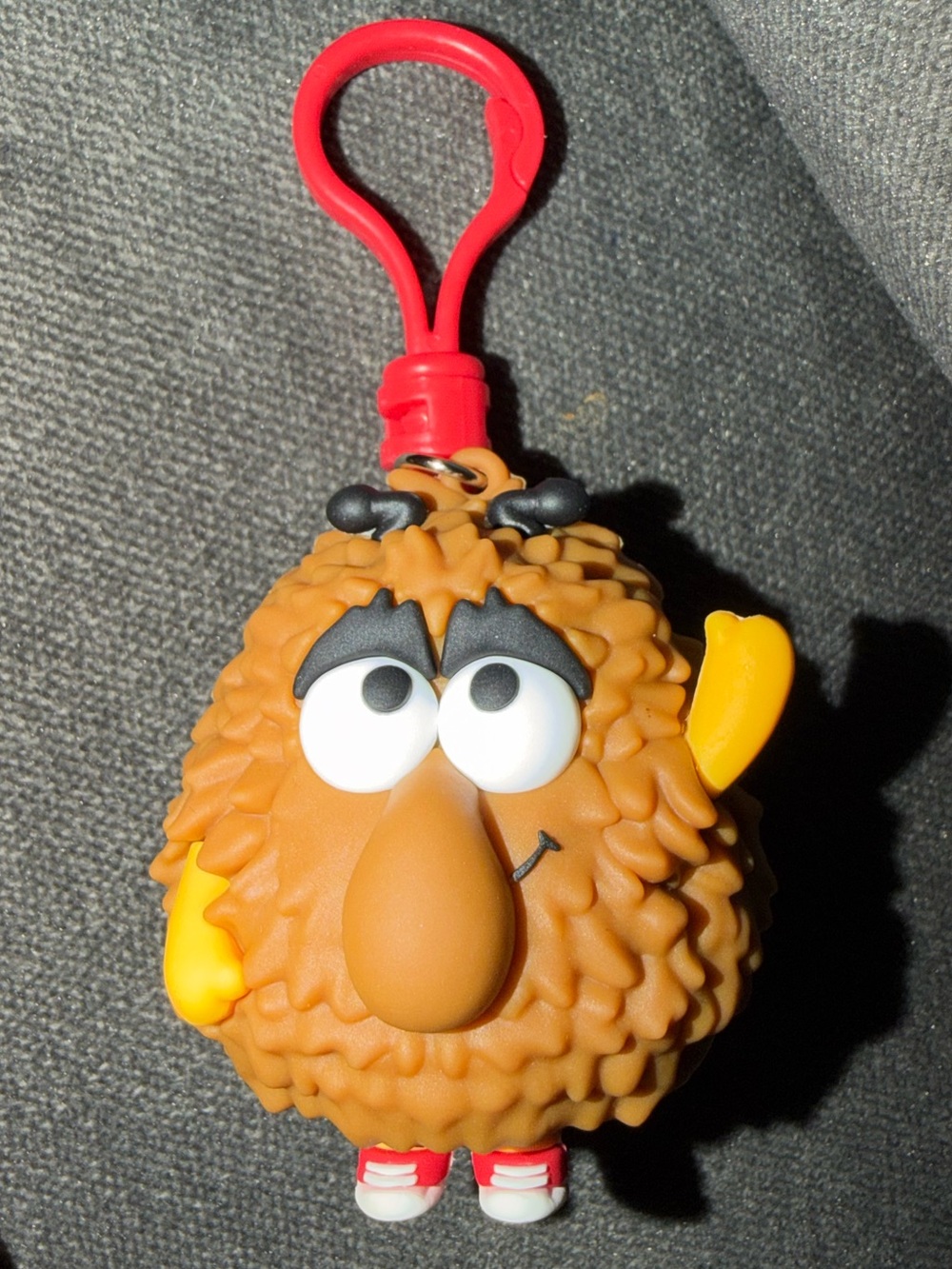 RARE COLLECTOR’S ITEM!  Rainbow Brite’s Lovable Villain, Lurky, keychain!